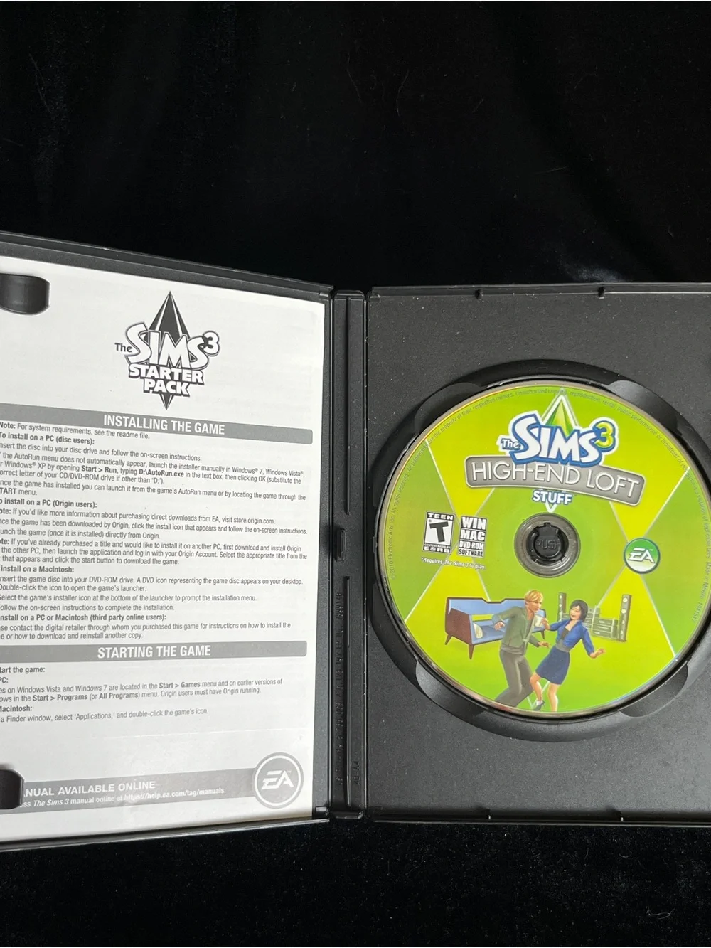 💜 The Sims 3 Starter Pack PC DVD-ROM Game Late Night Expansion High End Loft
